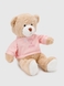 М'яка іграшка Ведмедик JRK122456 Бежево-рожевий (2000990541888) Фото 1 з 4