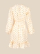 Сукня з візерунком жіноча LAWA WTC02305 2XL Біло-персиковий (2000990559364S)(LW) Фото 11 з 12