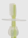 Силиконовая зубная щетка с ограничителем Мегазайка 0707 Салатовый (2000990579669) Фото 2 из 3