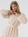 Платье с узором женское LAWA WTC02305 2XL Бело-персиковый (2000990559364S)(LW) Фото 3 из 12