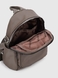 Сумка-рюкзак жіноча 00520 Темно-бежевий (2000990549143A) Фото 8 з 9