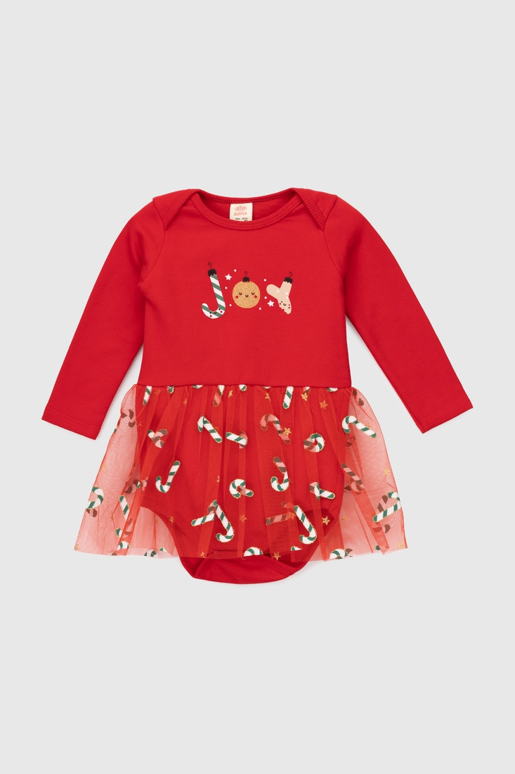 Фото Боди-платье праздничное Baby Show 23999 86 см Красный (2000990219732W)(NY)(SN)