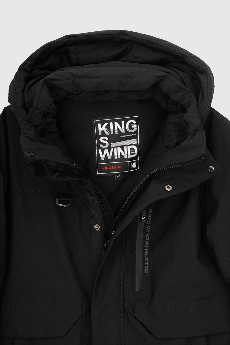 Фото Куртка зимова чоловіча Kings Wind 3525-3 46 Темно-синій (2000989798064W)