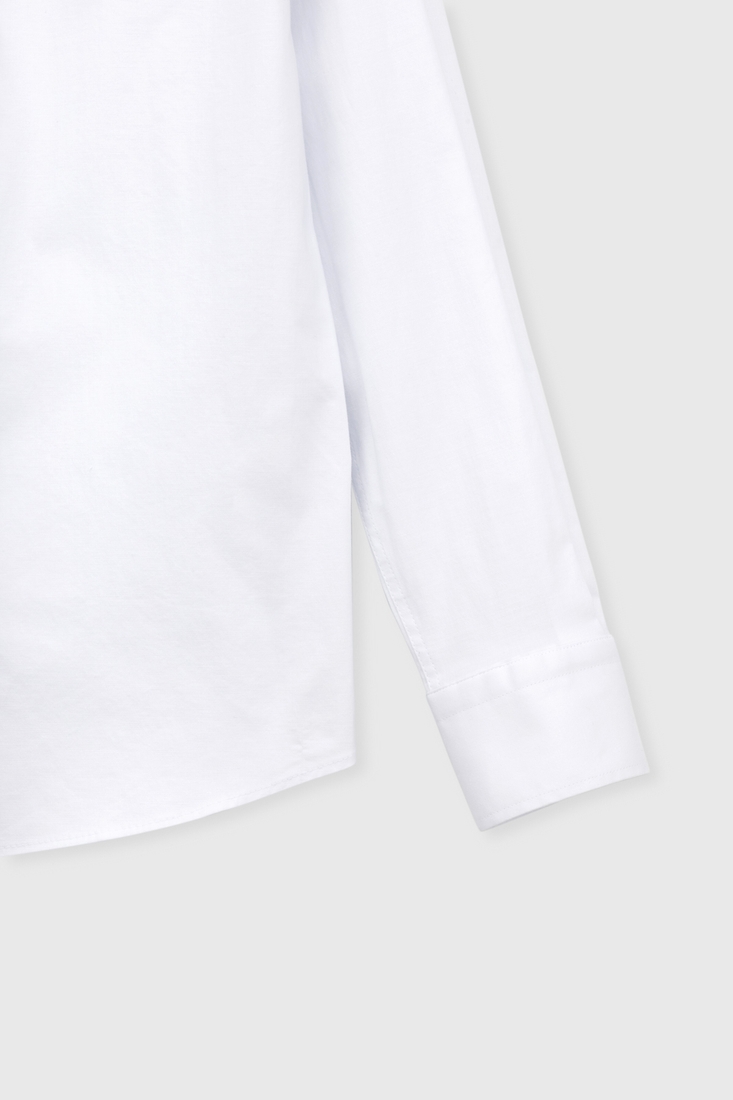 Фото Рубашка классическая однотонная мужская Redpolo 3808 2XL Белый (2000989956648A)