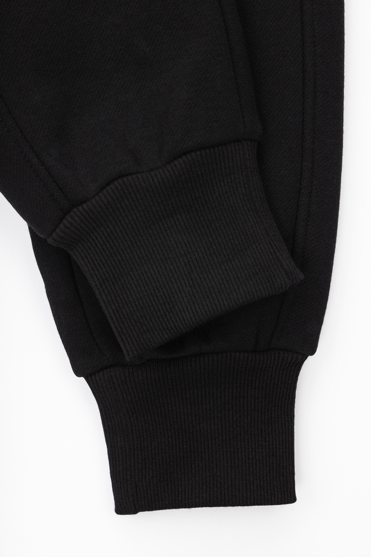 Фото Спортивные штаны с принтом Yekipeer 9805 146 см Черный (2000990066534W)