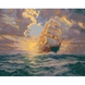 Набір для творчості Babylon DIY живопис по номерам Морський пейзаж Світанок під вітрилами (2000903603160) Фото 3 з 7