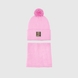 Набір шапка+снуд для дівчинки Talvi Онлі 48-56 Рожевий (2000990118363D) Фото 1 з 10