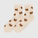 Шкарпетки для дівчинки V&T ШДК144-024 Ведмедики пухнасті 20-22 Молочний (2000990201638A) Фото 3 з 7