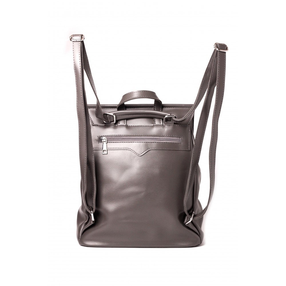 Фото Женская сумка Stimul-рюкзак 8002B 33x28x12 см Серый (2000903678403A)