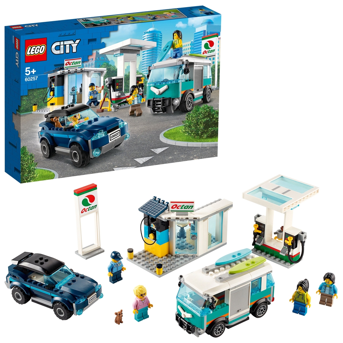 Фото Конструктор LEGO City Станция техобслуживания (60257)