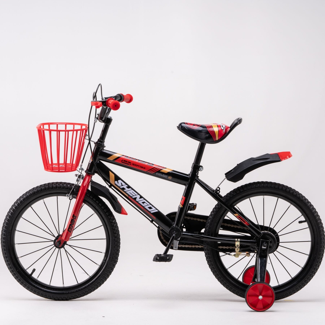 Фото Велосипед детский SHENGDI YL-A110-4 18" Красный (2000989609513)