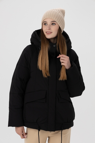 Фото Куртка зимняя женская Towmy 2202 L Черный (2000989839682W)