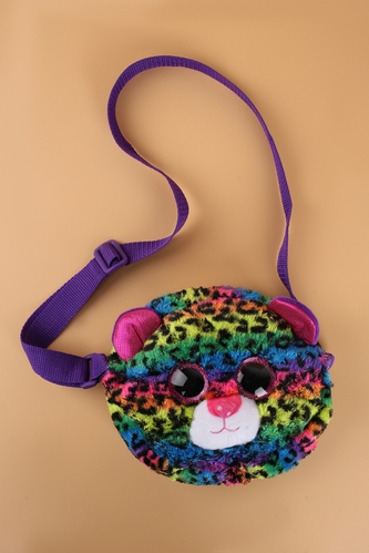 Фото Мягкая игрушка-сумочка глазастик L45702 Фиолетовый (2000989403777)