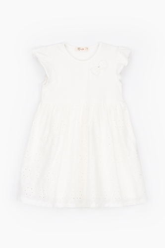 Фото Платье для девочки Breeze 1381 116 см Белый (2000989654780S)