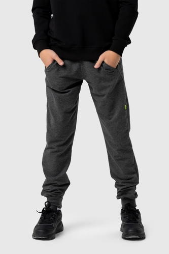 Фото Спортивні штани однотонні для хлопчика Atescan 2351 176 см Сірий (2000990057778D)