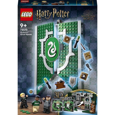 Конструктор LEGO Harry Potter Прапор гуртожитку Слізерин 76410 (5702017413143)