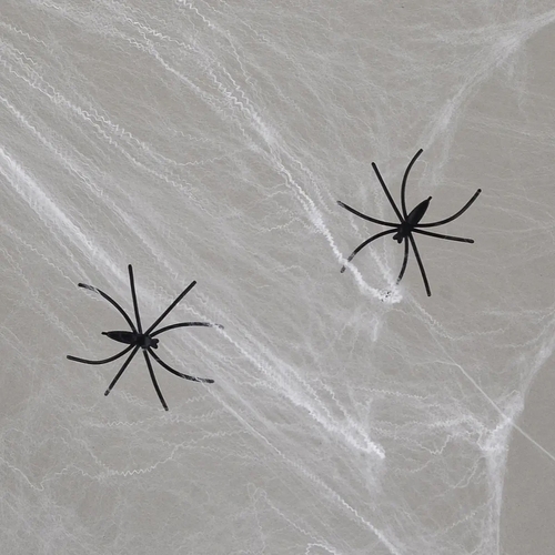 Фото Декор павутиння YES 973675 з двома павучками, біла (4820253260510)