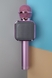 Караоке микрофон USB, Bluetooth MingXing WS-1818 Фіолетовий (2000989375470) Фото 3 з 4