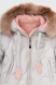Куртка зимова для дівчинки J-09 104 см Сірий (2000989630821W) Фото 17 з 25