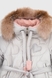 Куртка зимова для дівчинки J-09 104 см Сірий (2000989630821W) Фото 15 з 25