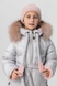 Куртка зимняя для девочки J-09 98 см Серый (2000989630814W) Фото 4 из 25