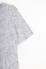 Платье с узором женское 2107 3XL Голубой (2000989686941S) Фото 6 из 8
