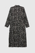 Платье с узором женское LAWA CTM WTC02308 XL Черный (2000989932123S)(LW) Фото 16 из 17