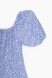 Сукня з візерунком жіноча Poncik 23058 XL Синій (2000989721666S) Фото 8 з 9