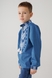 Рубашка с вышивкой для мальчика КОЗАЧЕК МИКОЛА 146 см Джинсовый (2000990148650D) Фото 5 из 13