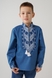 Сорочка з вишивкою для хлопчика КОЗАЧЕК МИКОЛА 146 см Джинсовий (2000990148650D) Фото 1 з 13