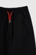 Спортивні штани з принтом для хлопчика Pitiki 228-13-1 170 см Чорний (2000990094452D) Фото 11 з 14