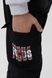 Спортивні штани з принтом для хлопчика Pitiki 228-13-1 170 см Чорний (2000990094452D) Фото 4 з 14