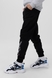 Спортивні штани з принтом для хлопчика Pitiki 228-13-1 170 см Чорний (2000990094452D) Фото 2 з 14