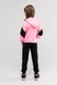 Спортивний костюм для дівчинки S&D 6775 кофта + штани 146 см Рожевий (2000989917618D) Фото 2 з 22