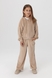 Спортивный костюм (кофта, штаны) для девочки MAGO T370 110 см Бежевый (200098999956921D) Фото 1 из 19