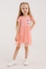 Сукня для дівчинки Ecrin 5278 104 см Персиковий (2000990434593S) Фото 2 з 12