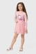 Сукня з принтом для дівчинки Pop Fashion 7343 92 см Рожевий (2000990249104D) Фото 1 з 12