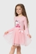 Платье с принтом для девочки Pop Fashion 7343 98 см Розовый (2000990249111D) Фото 2 из 12