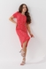 Сукня з візерунком жіноча LAWA WTC02319 2XL Червоний (2000990632180S) Фото 1 з 11