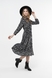 Сукня з візерунком жіноча LAWA CTM WTC02308 2XL Чорно-білий (2000989932130S)(LW) Фото 2 з 17
