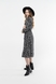 Сукня з візерунком жіноча LAWA CTM WTC02308 2XL Чорно-білий (2000989932130S)(LW) Фото 3 з 17