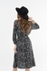 Сукня з візерунком жіноча LAWA CTM WTC02308 2XL Чорно-білий (2000989932130S)(LW) Фото 9 з 17