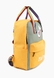 Сумка-рюкзак женская 6601 Желтый (2000904344864A) Фото 2 из 5
