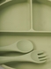 Набір дитячого силіконового посуду YY5291 Різнокольоровий (2002014490561) Фото 4 з 5