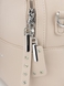 Сумка-рюкзак жіноча 8175 Світло-сірий (2000990549211A) Фото 6 з 10