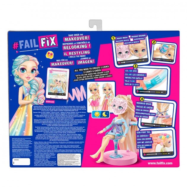 Фото Игровой набор с куклой FAILFIX - ЭПИЧНОЕ ПЕРЕВОПЛОЩЕНИЕ (6900006557468)