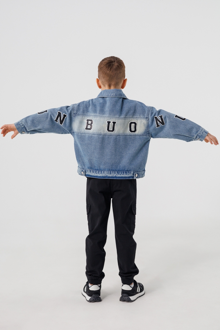 Фото Куртка джинсовая для мальчика 6802 164 см Синий (2000990306920D)