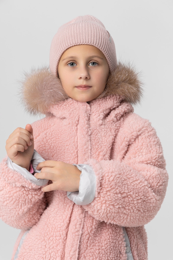 Фото Куртка зимняя для девочки J-09 104 см Серый (2000989630821W)