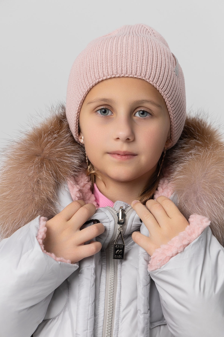 Фото Куртка зимняя для девочки J-09 98 см Серый (2000989630814W)