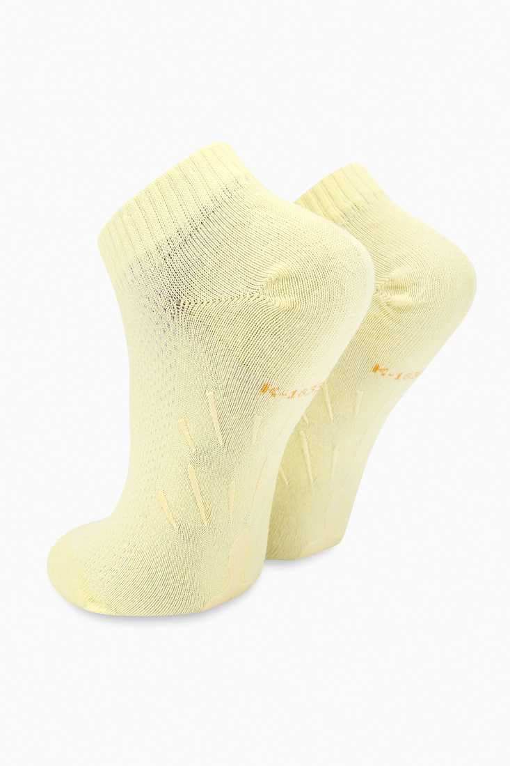 Фото Шкарпетки жіночі для йоги PierLone K-1833 35-40 Жовтий (2000989511793A)
